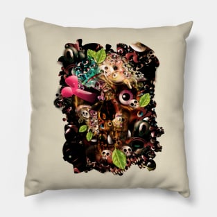 Skully Day Pillow