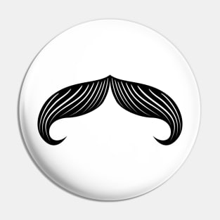 Moustache Pin