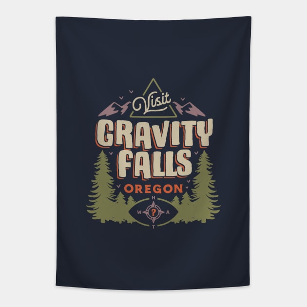 Gravity Falls Tapestry by mscarlett