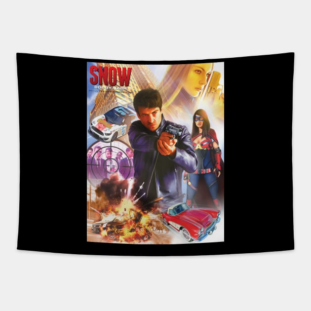 Abraham Snow Thrillers Tapestry by Plasmafire Graphics