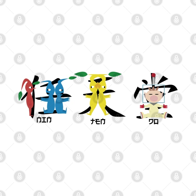 Pikmin Kanji by winniepage