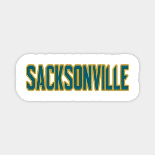 Welcome to Sacksonville! Magnet