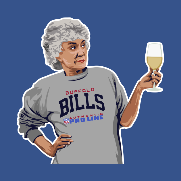 Bea Arthur Golden Girls Buffalo Bills - Golden Girls - Mask | TeePublic