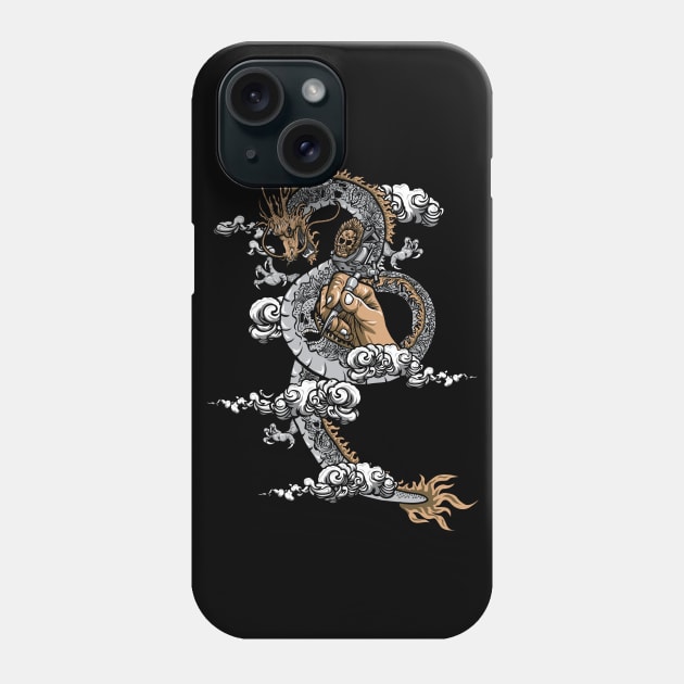 God of Tattoo Phone Case by jun087