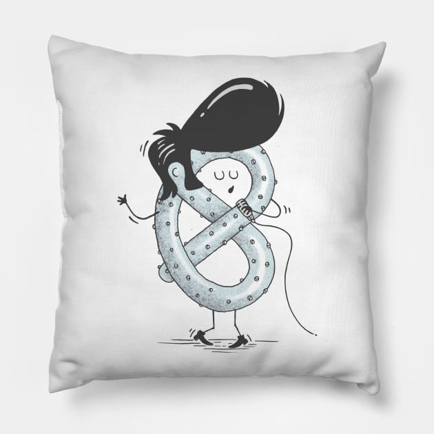 Elvis Pretzel Pillow by expo