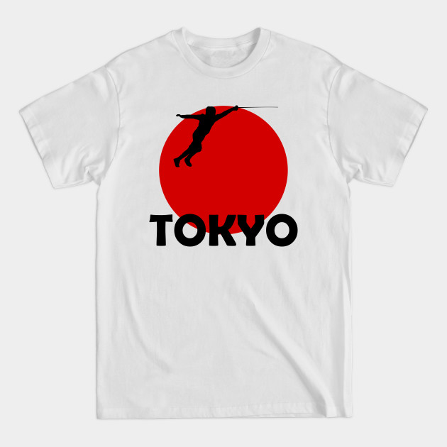 Disover Sport, Fencing & Tokyo - Fencing - T-Shirt
