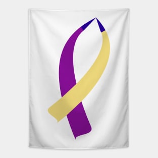 Awareness Ribbon (Bladder Cancer) Tapestry