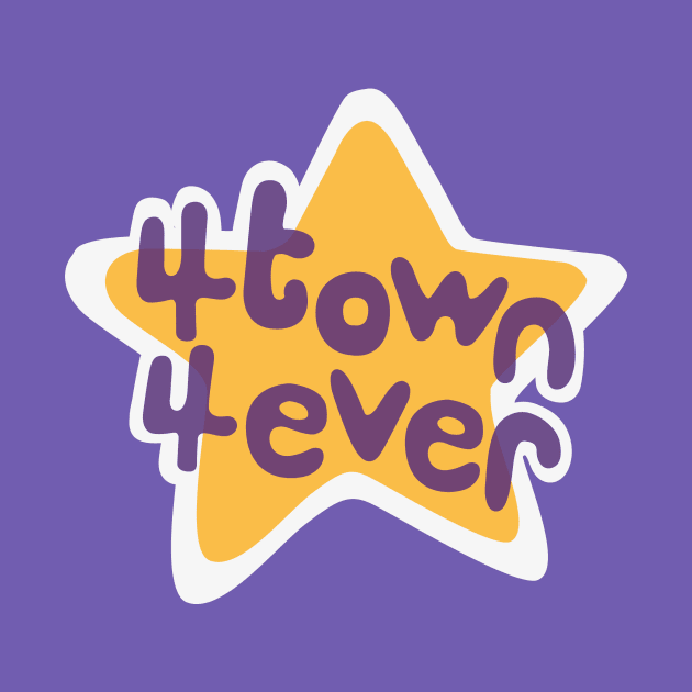 4*TOWN sticker from music video by HoneyLiss