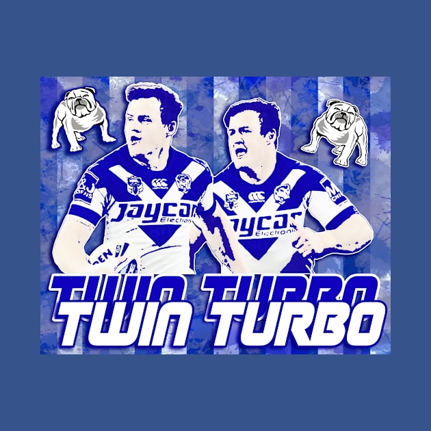 Canterbury Bulldogs - Josh & Brett Morris - TWIN TURBO by OG Ballers