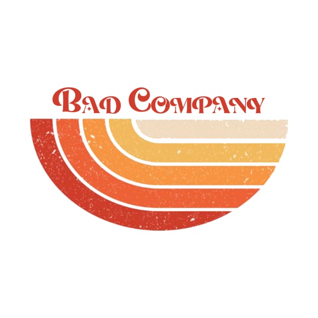 Retro style vintage bad company by NeniTompel