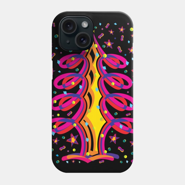 Spiral Christmas Tree Phone Case by GeeTee