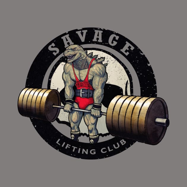 Trapzilla - Savage Lifting Club by deezify