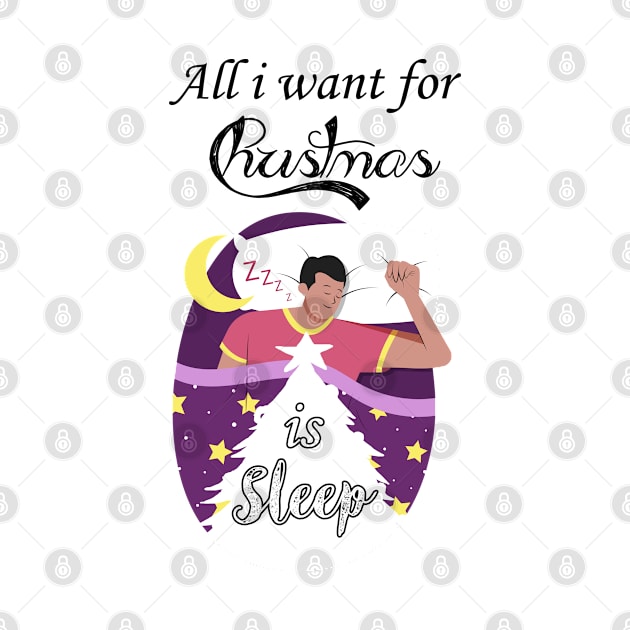 All I want for Christmas is sleep by Fashionlinestor