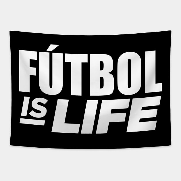 Futbol is Life Tapestry by oskibunde