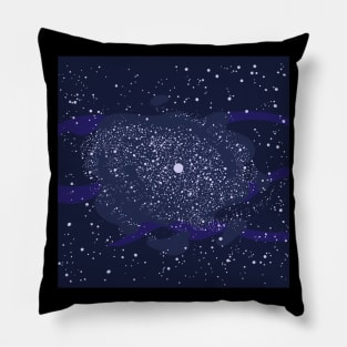 Milky Way Galaxy Stars Space Pillow
