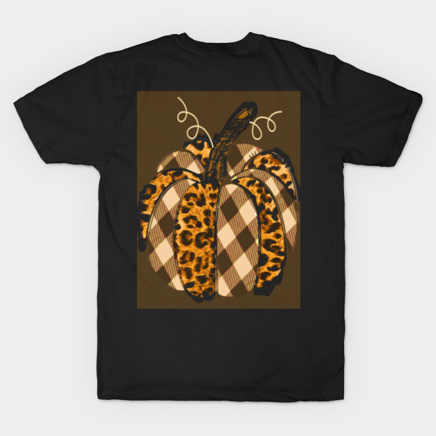 leopard pumpkin shirt