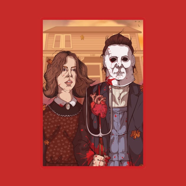 Halloween - Haddonfield Gothic by PBMahoneyArt