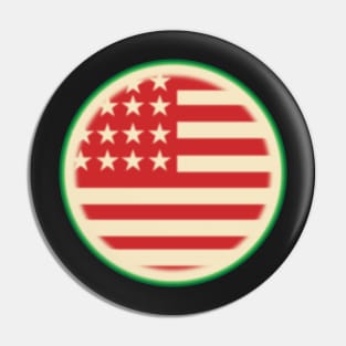 American Watermelon Sliced Pin