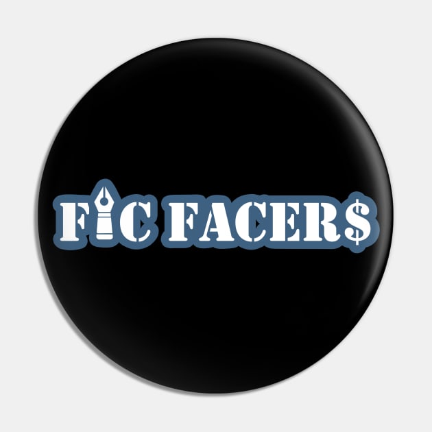 Fic Facers Logo Pin by ficfacersstore