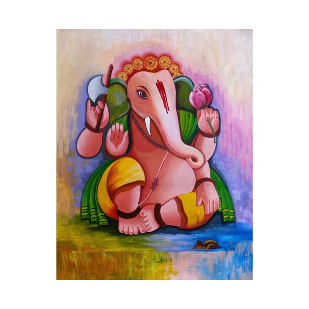 Colorful Ganesh by Rupaprakash