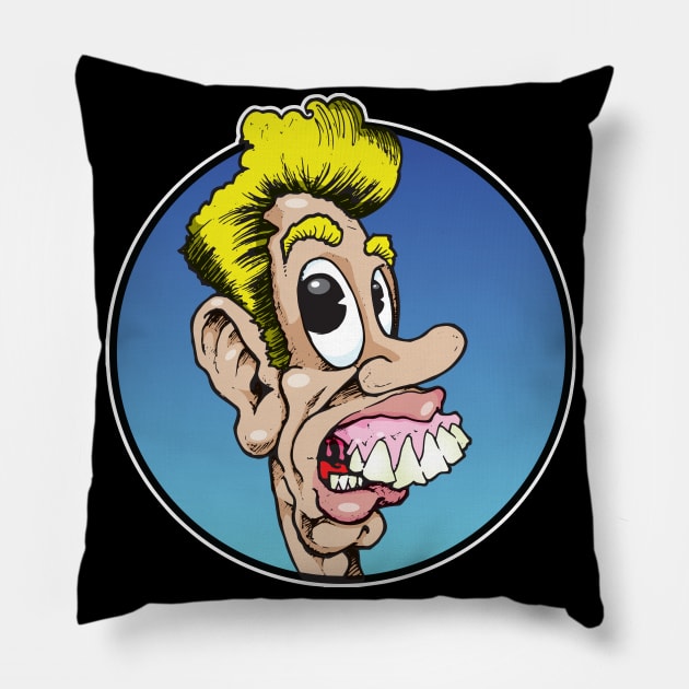 Howdy! Pillow by Laughin' Bones