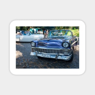 American car from the 50's in Havana, Cubas Magnet
