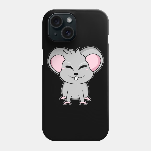 Cute Rat Phone Case by Imutobi