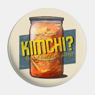 Kimchi Party Pin