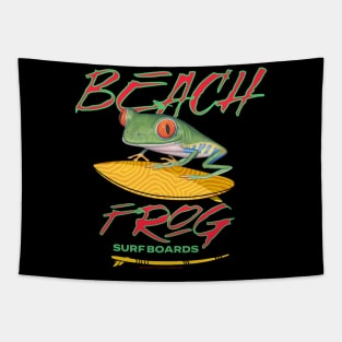 Cute Funny Red Eyed Tree Frog Tapestry