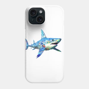 Shark Fish Ocean World Wildlife Wonder Abstract Phone Case