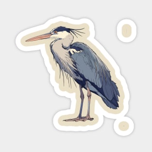 THE HERON Magnet