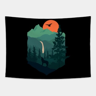 The Wolf of the Forest Tapestry