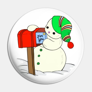 Christmas Snowman! Pin