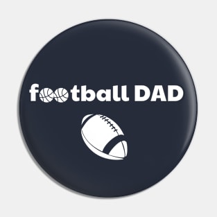 Football DAD Pin