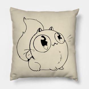 Big Kawaii EyEs cat Pillow