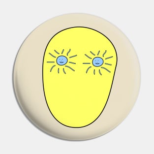 Blue-eyed Sunshine Pin