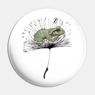 Frog in a Seed Pin