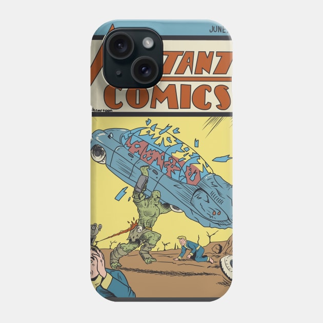 Mutant Comics Shirt Phone Case by The darkcartoon