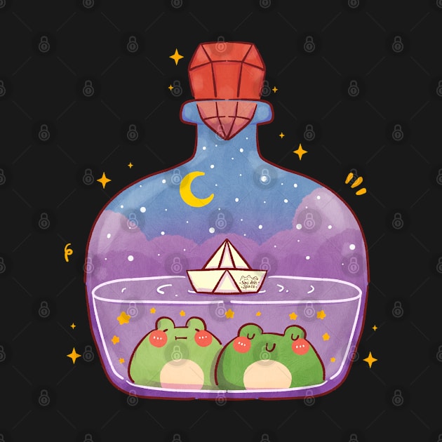 Froggie Magic Potion by Nas.ArtSpace