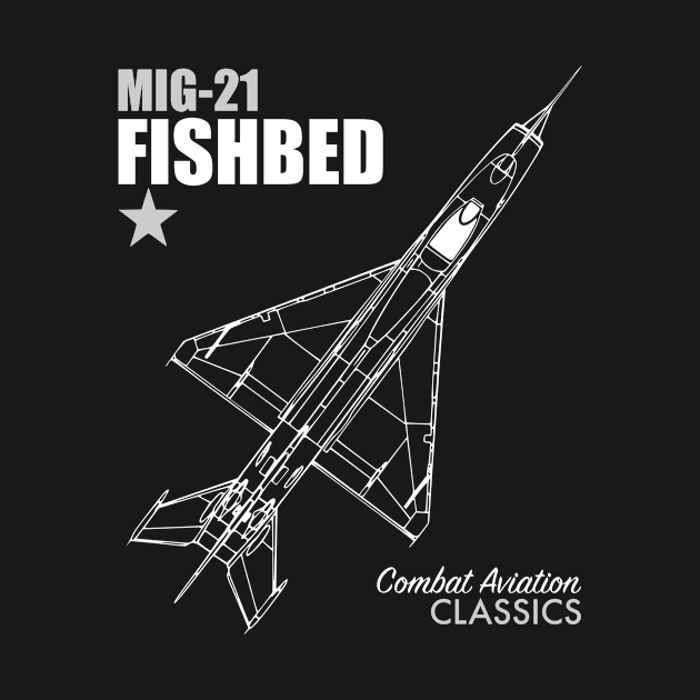 Mig-21 Fishbed by Tailgunnerstudios