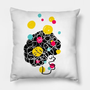 Creative Minds Matter Pillow