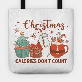 Christmas calories don't count Tote