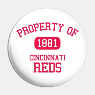 Property of Cincinnati Reds Pin