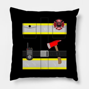 Kids Fireman Costume Pillow