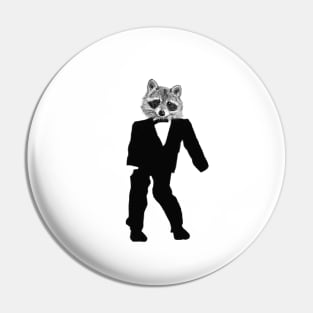 Twisted Raccoon Pin