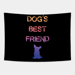 Dog's Best Friend - Multicolor Tapestry