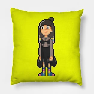 8 bit teef Pillow