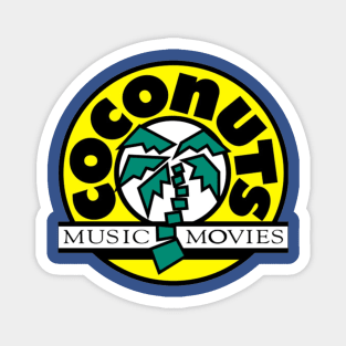 Coconuts Music & Movies Magnet