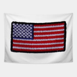 Embroidery American Flag Sticker Tapestry