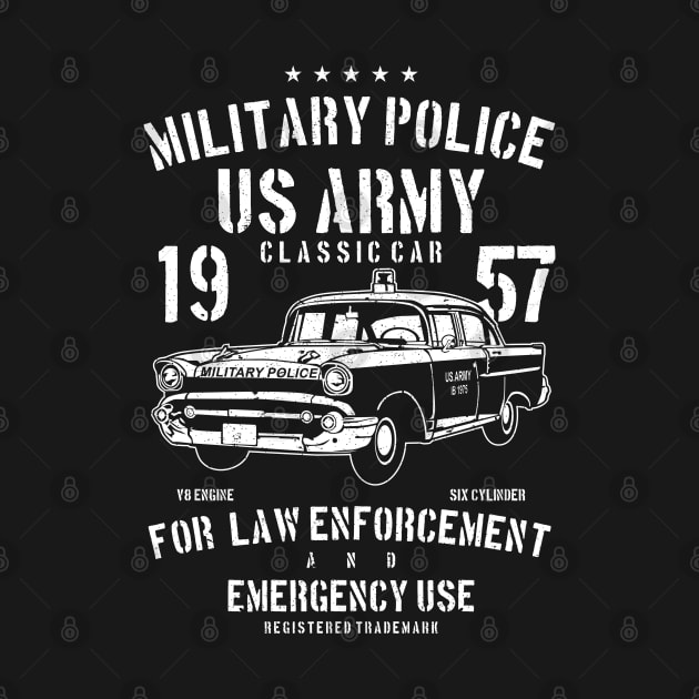 Military Police Vintage Design by Imp's Dog House